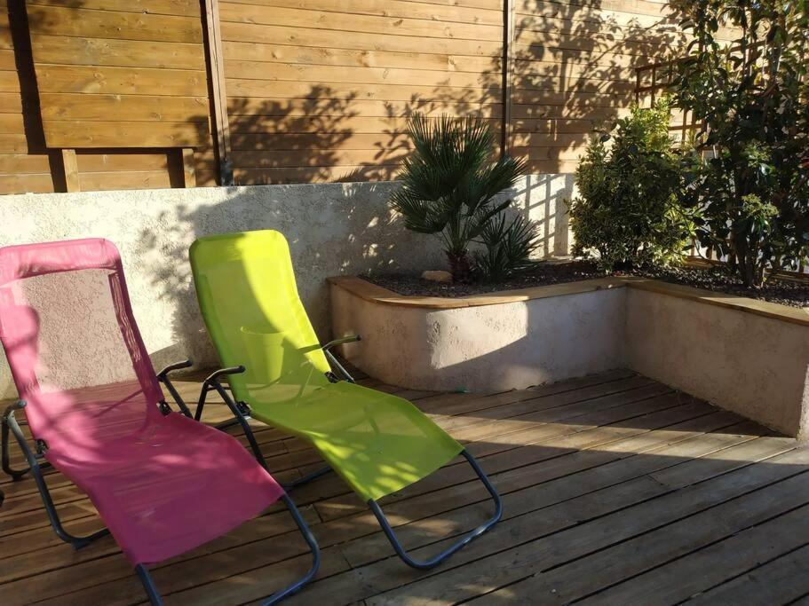 Studio Jacuzzi Prive A 8 Min A Pied De La Plage Apartment La Ciotat Bagian luar foto